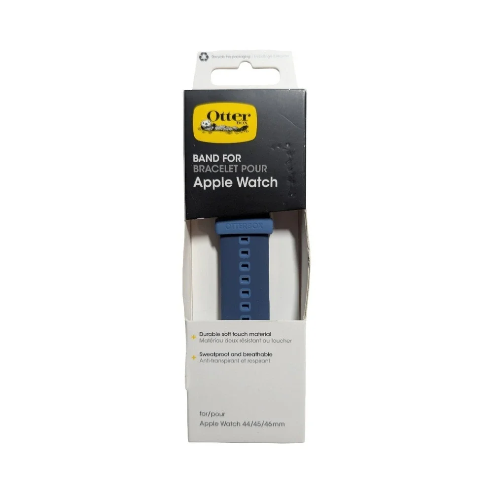 K1-N OtterBox Apple Watch All Day Comfort Band, color Baby Blue Jeans 44/45/46mm